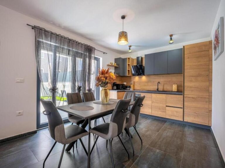 Dining area and a kitchen