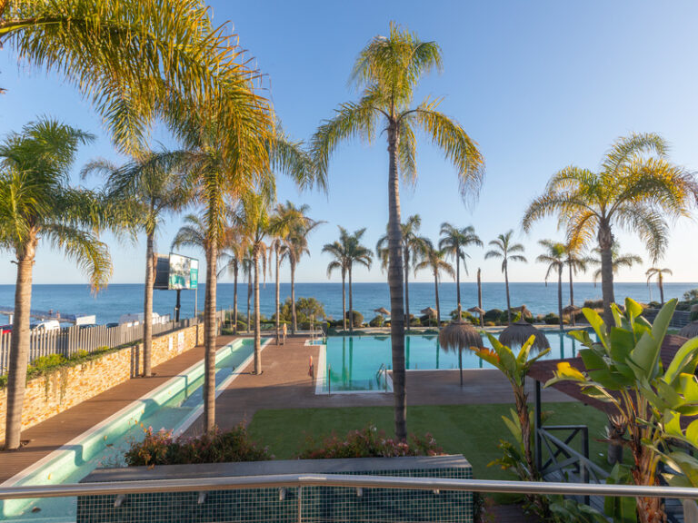 swimming pool and the view