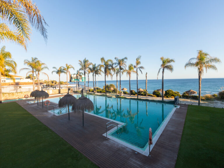 swimming pool and the view