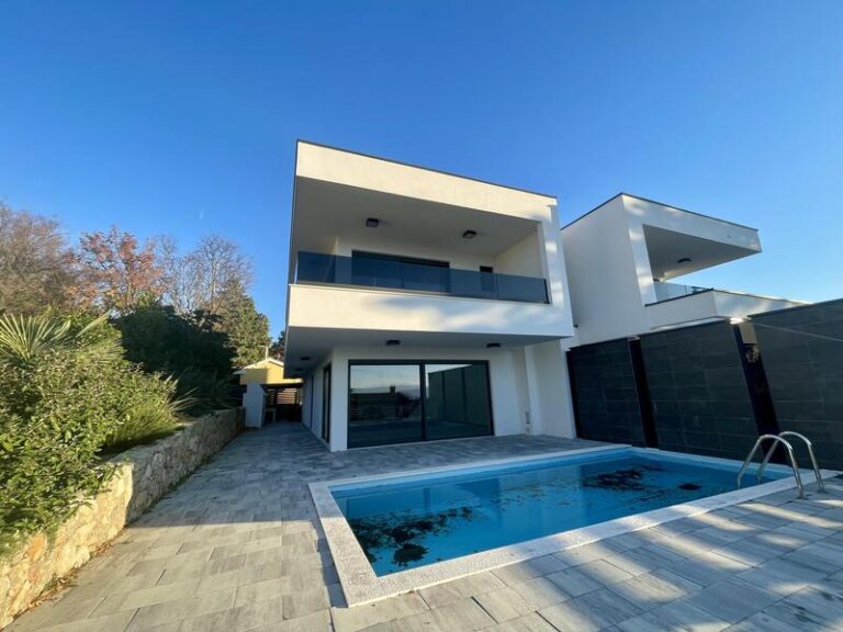 house and pool