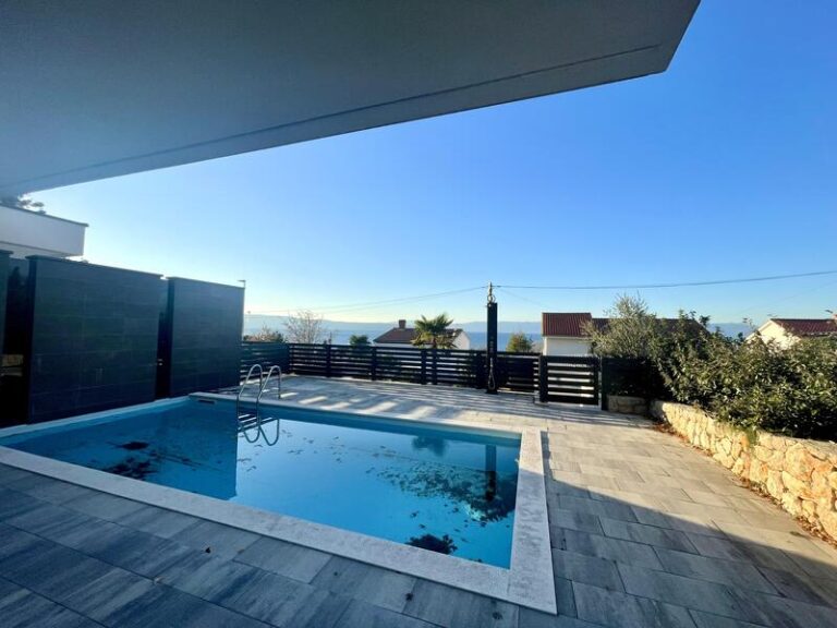 house and pool