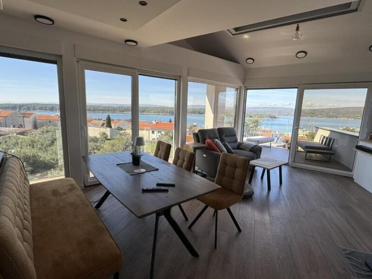 dining room and living room