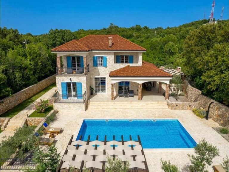 house and pool