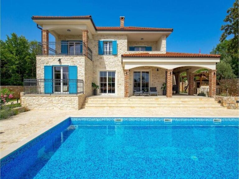house and pool