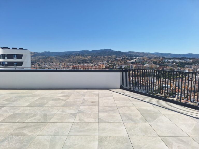 terrace and the view