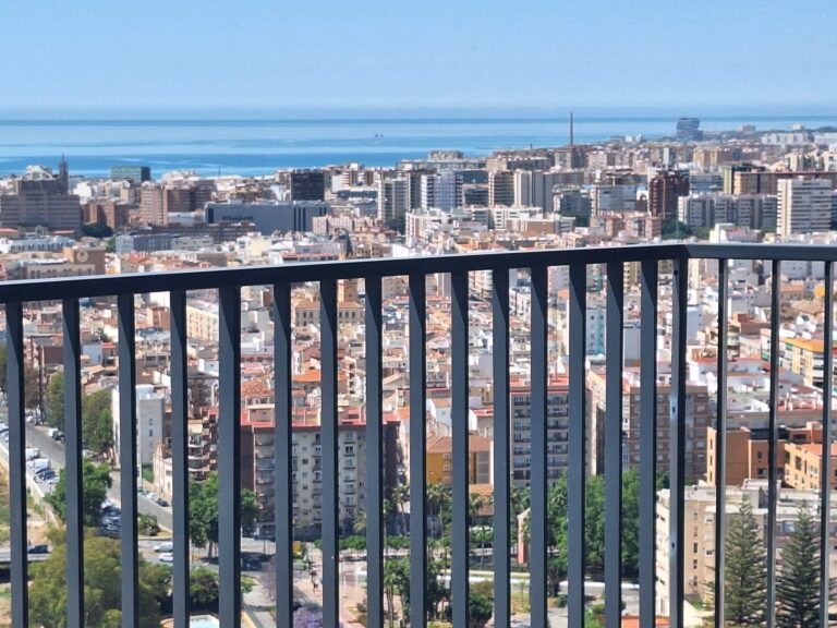 terrace and the view