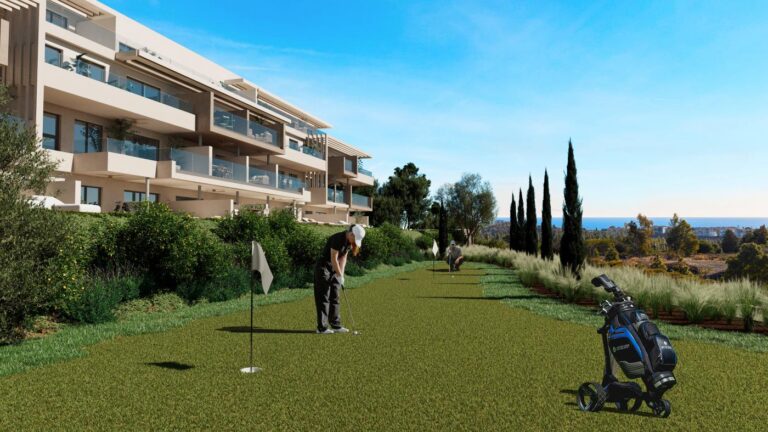 green, golf