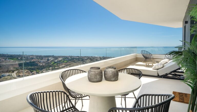 terrace and view