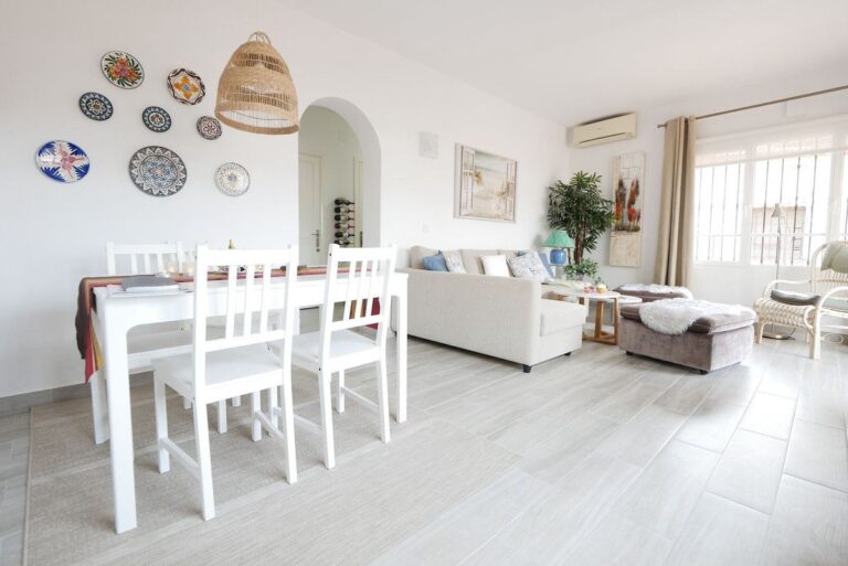 dining room and living room