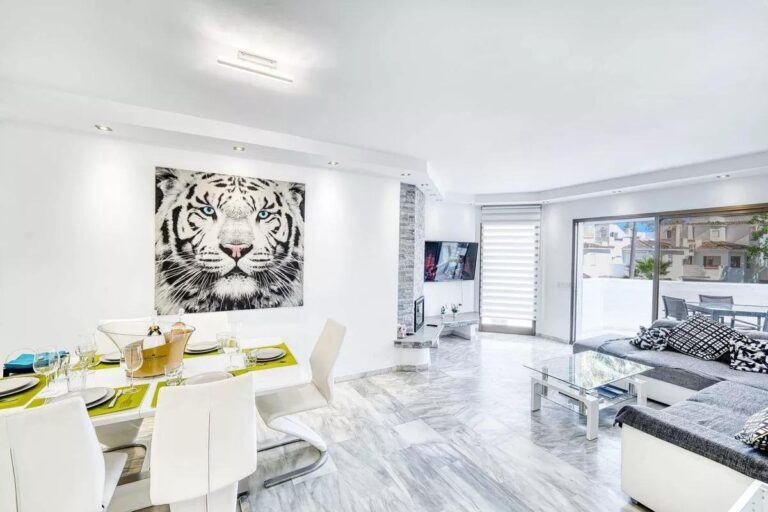 dining room and living room