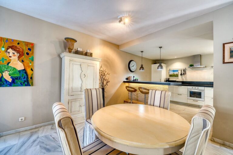 kitchen and dining room