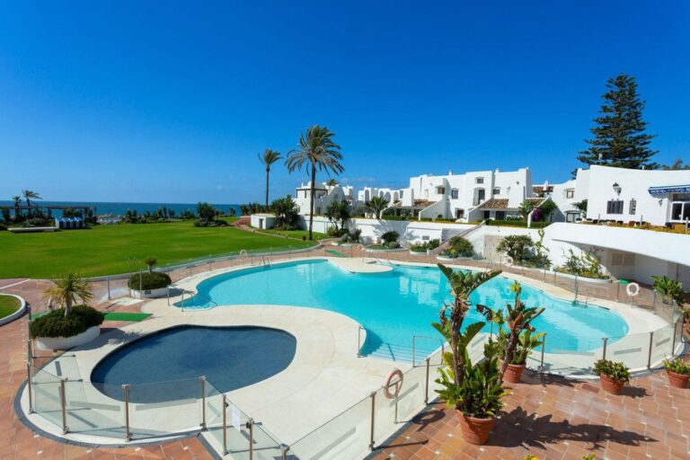 pool and house