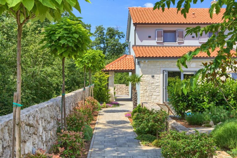 house and garden