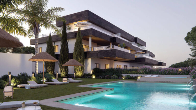 pool and house