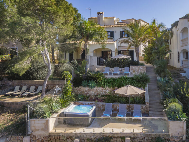 house and pool