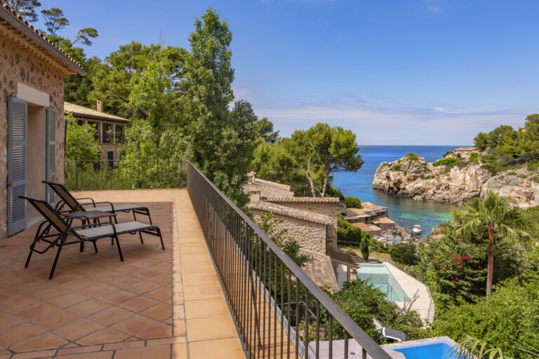 terrace and sea view