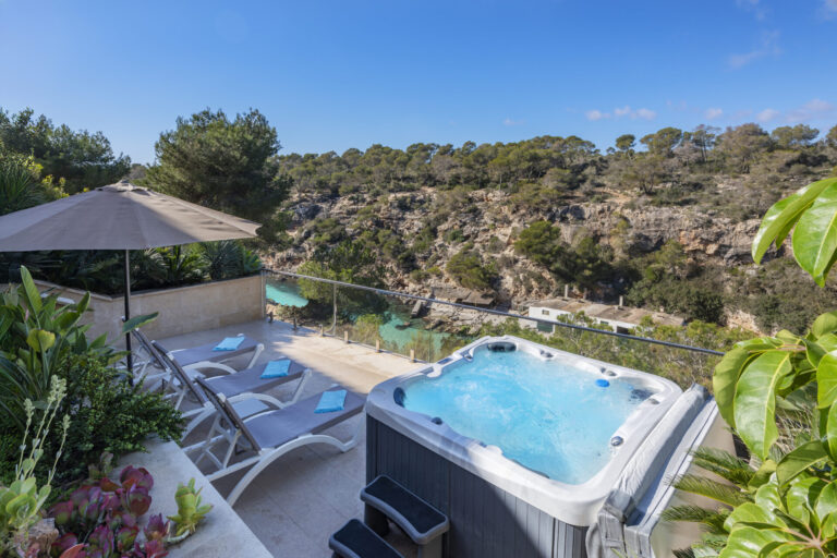 house and pool