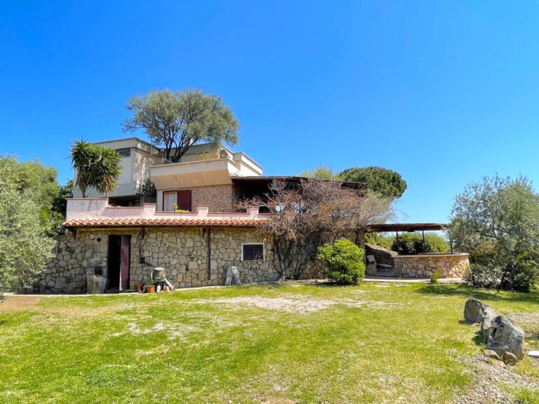 garden and house