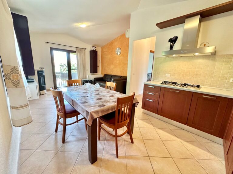 kitchen and dining room