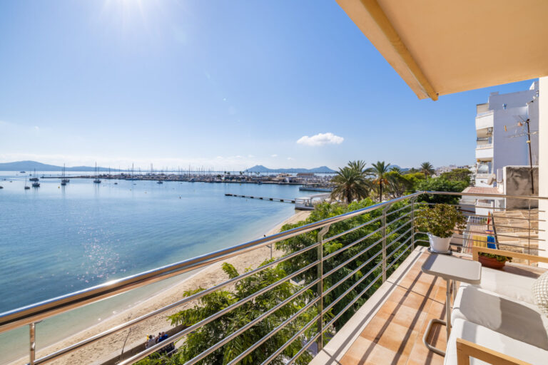 terrace and sea view