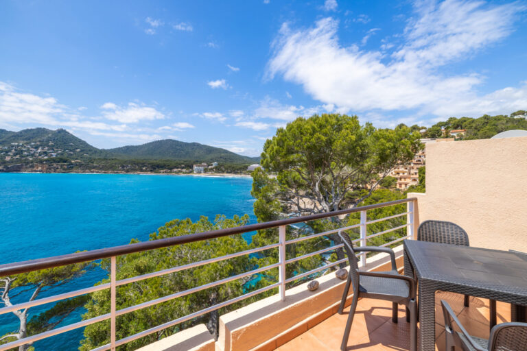 terrace and sea view