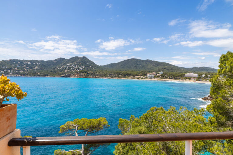 terrace and sea view