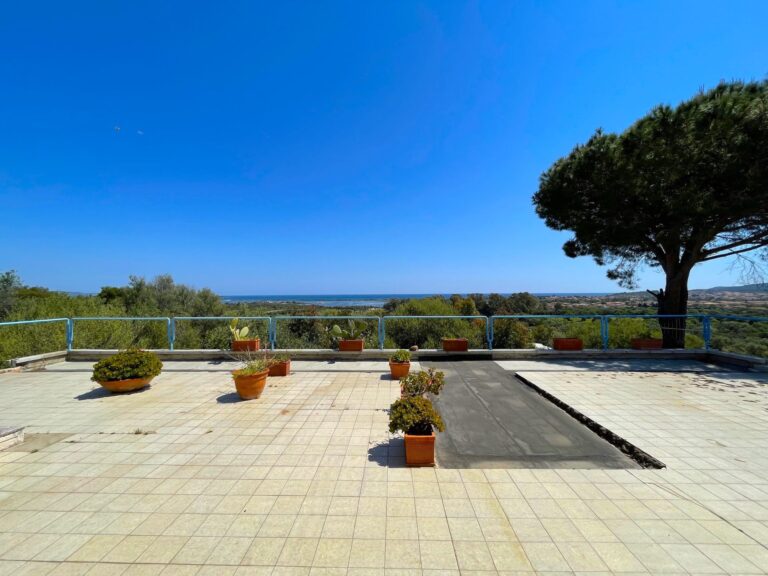 terrace and view
