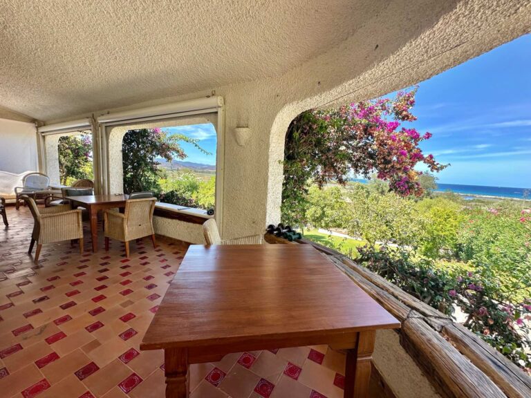 terrace and view