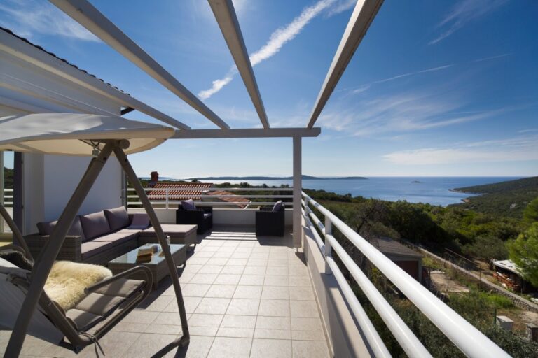 terrace and view