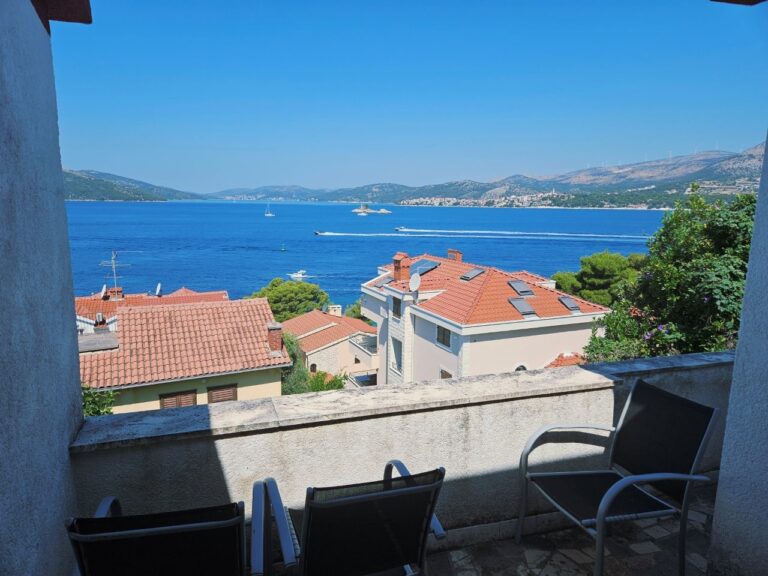 terrace and sea view