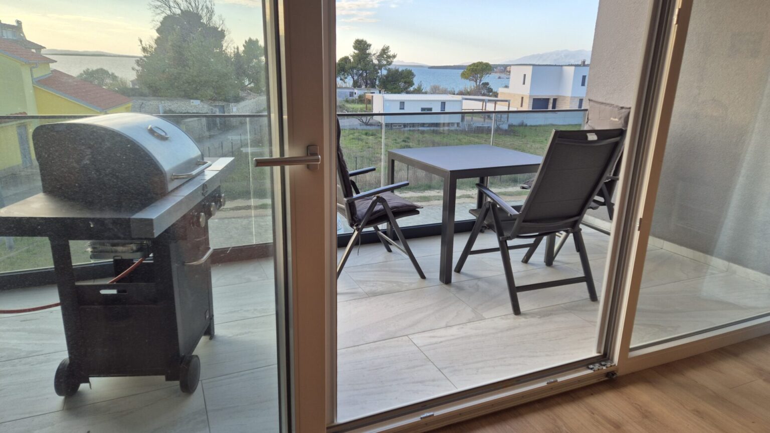 terrace and view