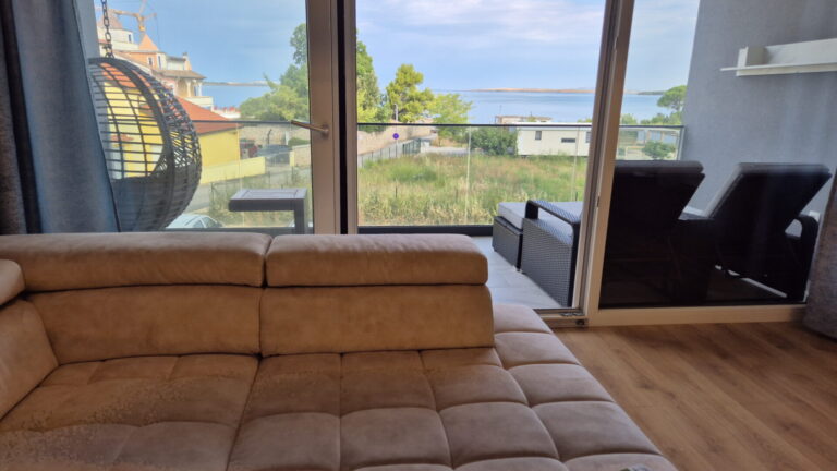 living room and view