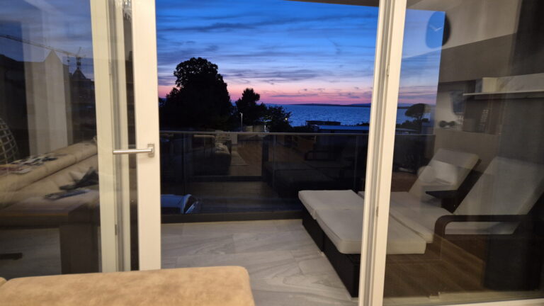 terrace and view