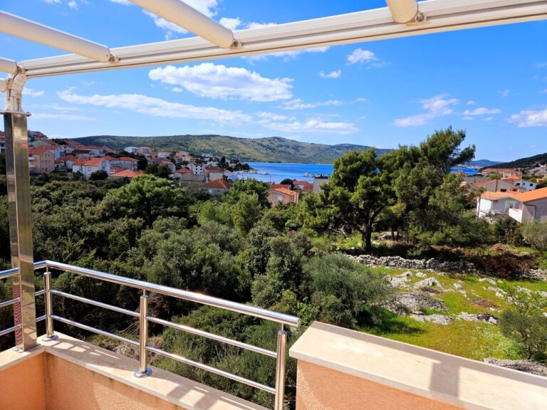 terrace and sea view