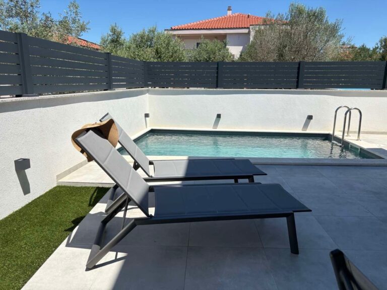 house and pool
